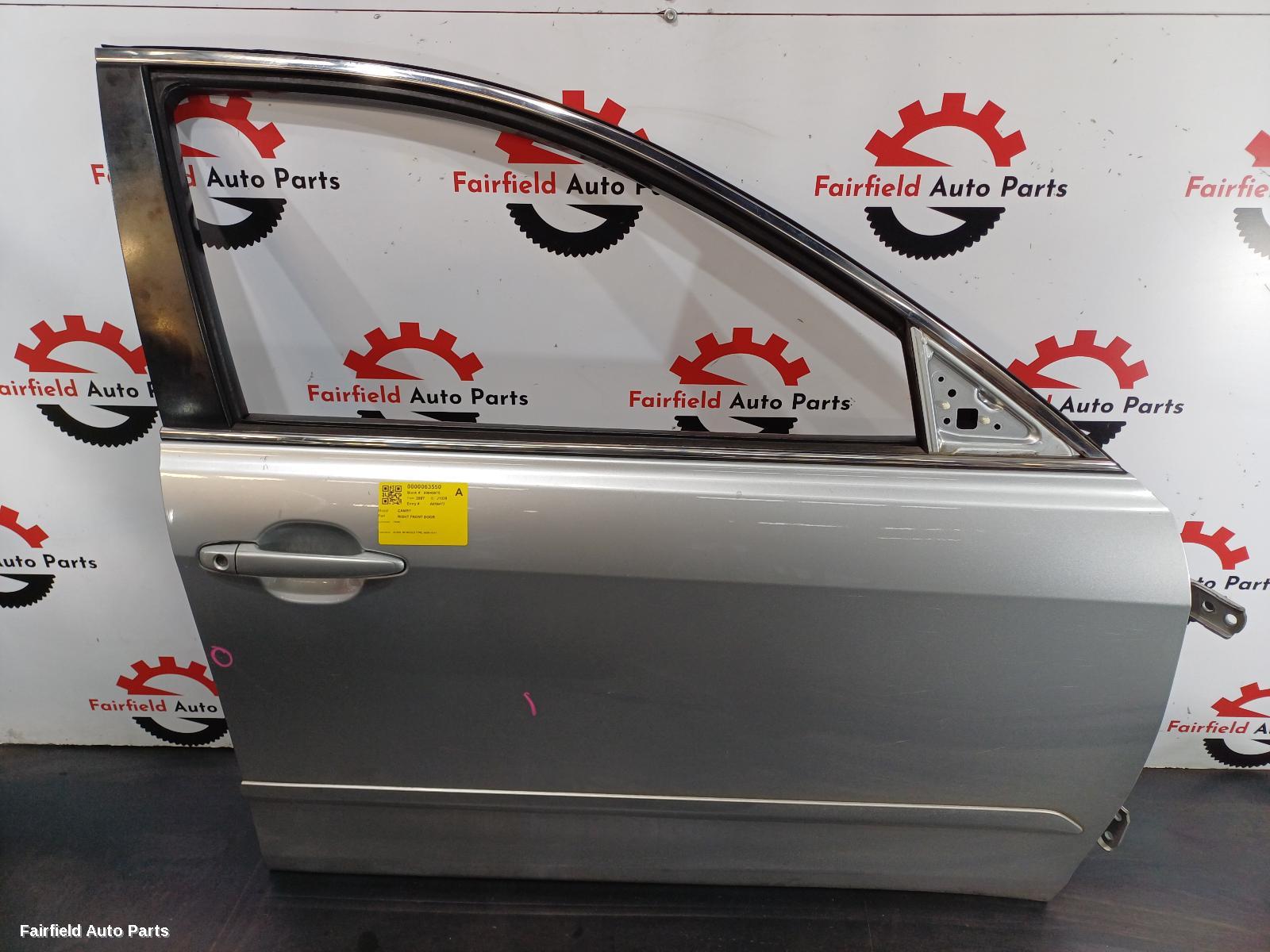 2007 Toyota Camry Right Front Door