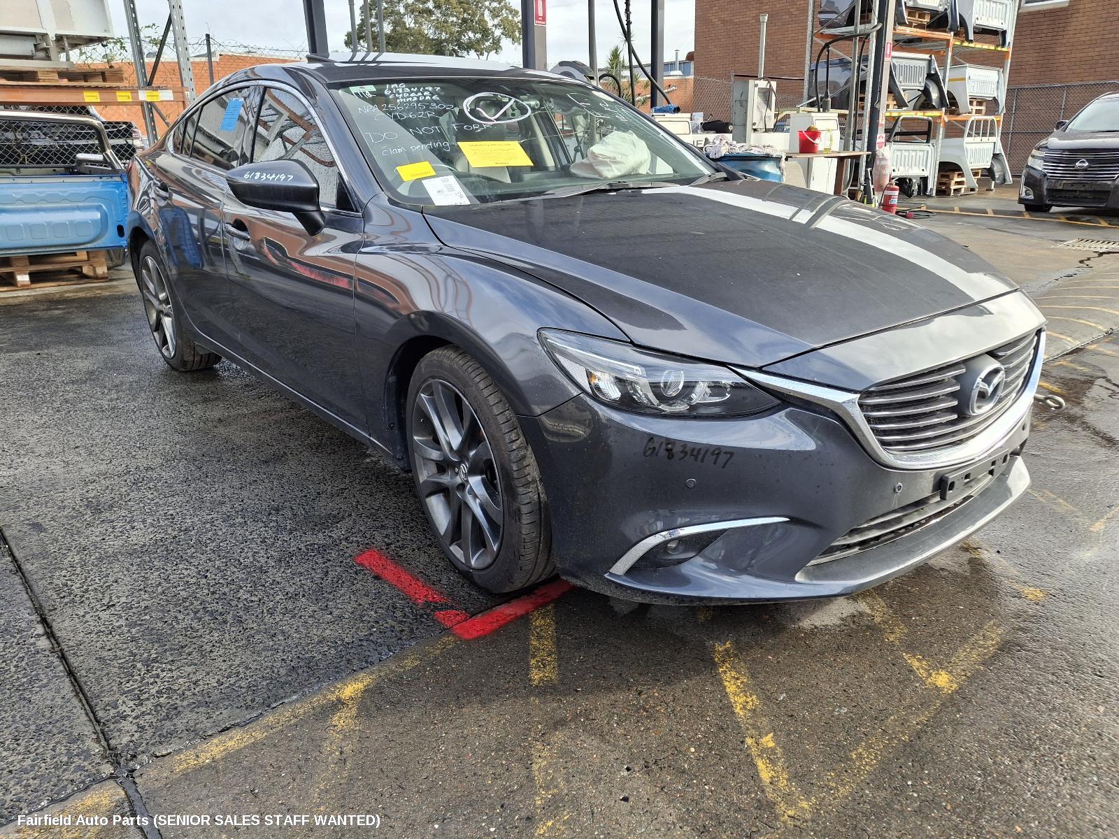 2015 Mazda 6 Left Taillight