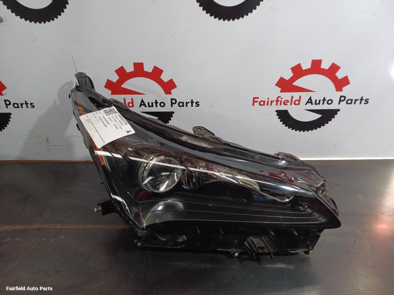 2014-2017 Lexus Nx Right Headlamp