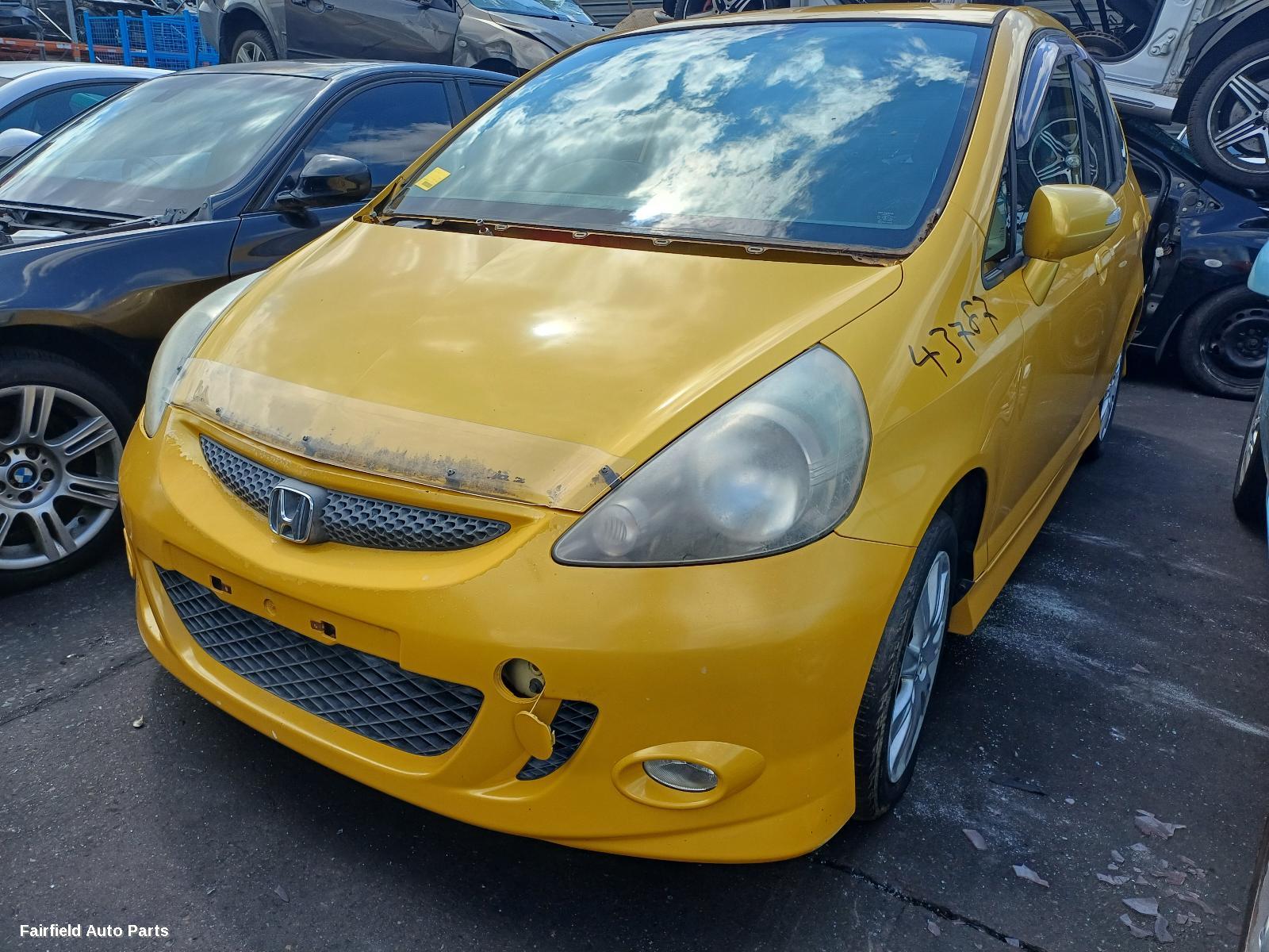 2008 Honda Jazz Left Rear Door Window