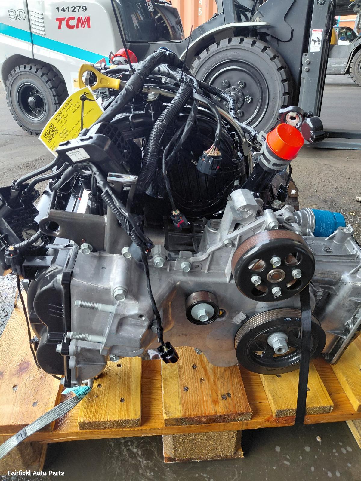 2015-2019 Hyundai Accent Engine