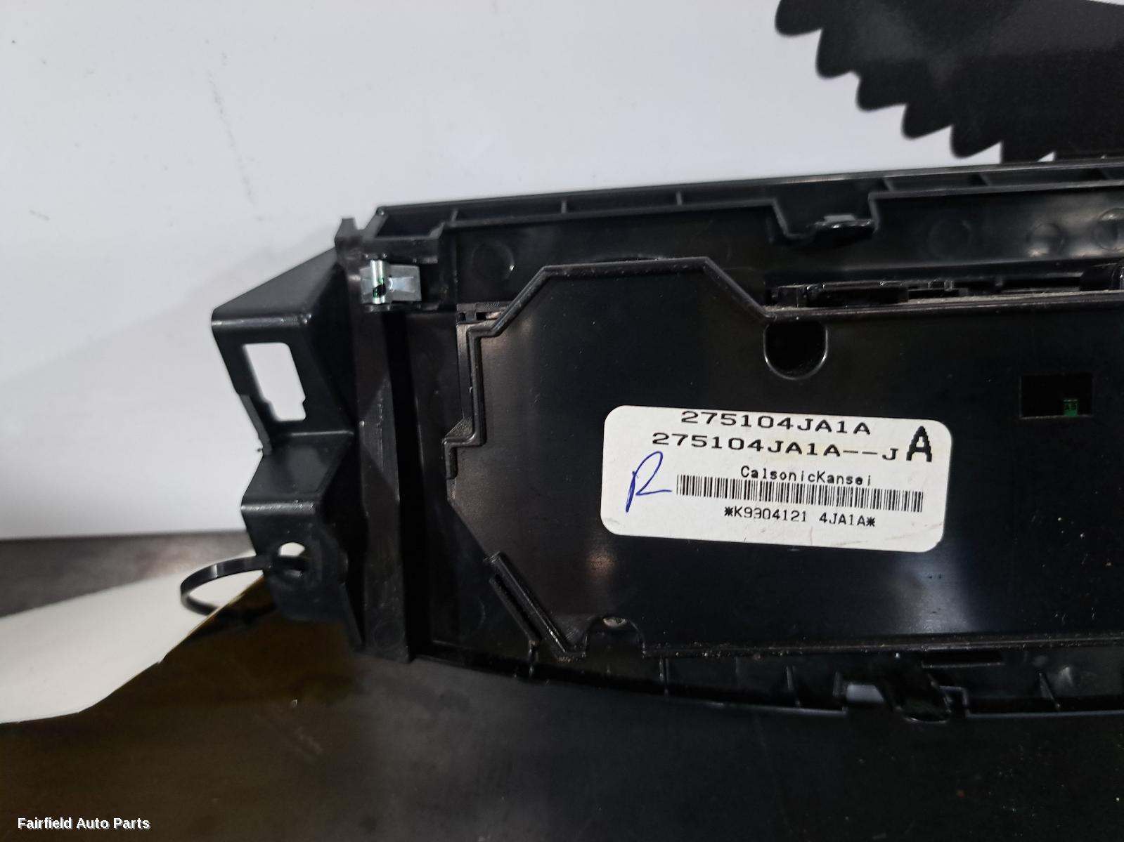 2015-2023 Nissan Navara Heater Ac Controls
