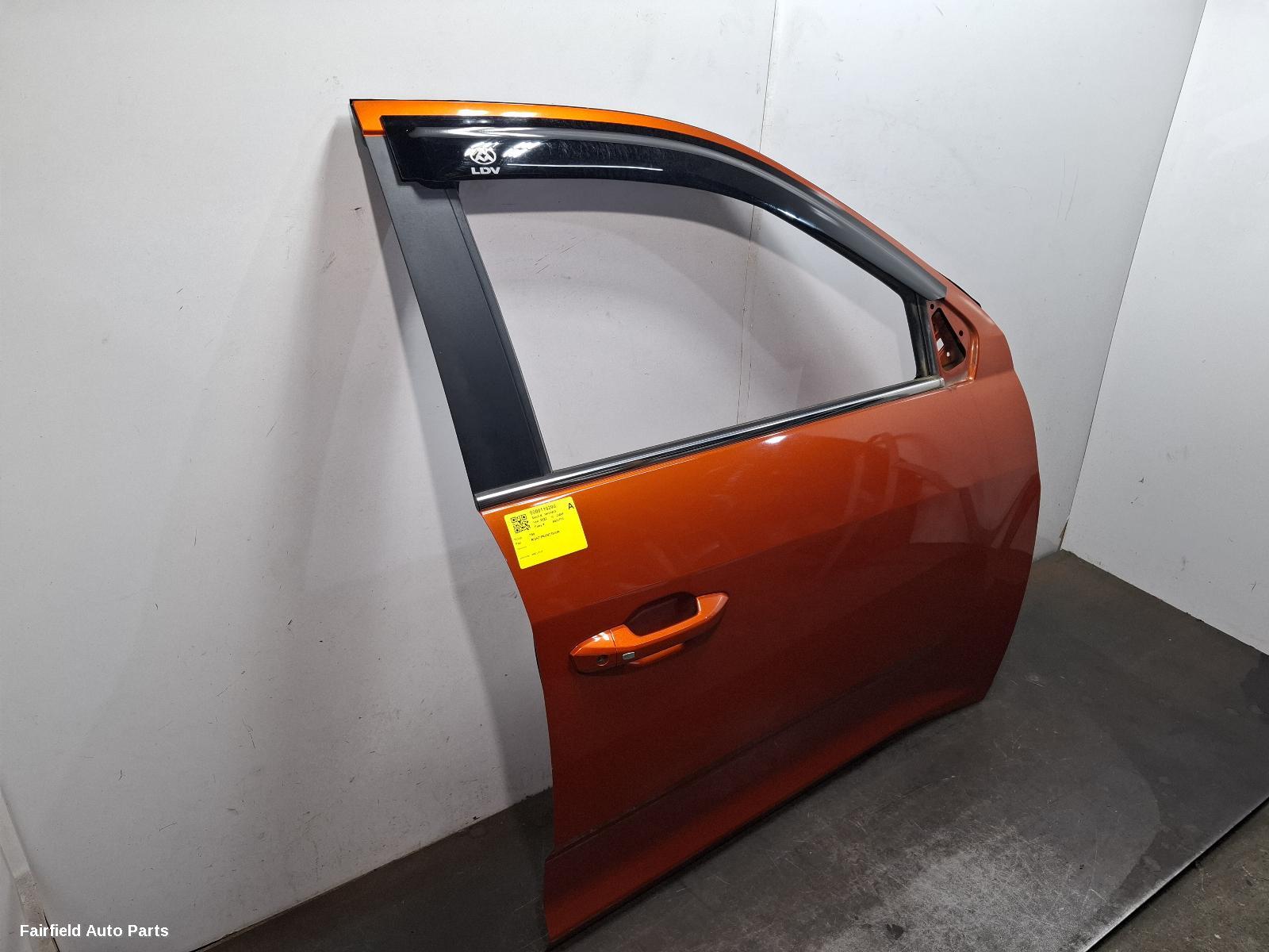 2017-2025 Ldv T60 Right Front Door