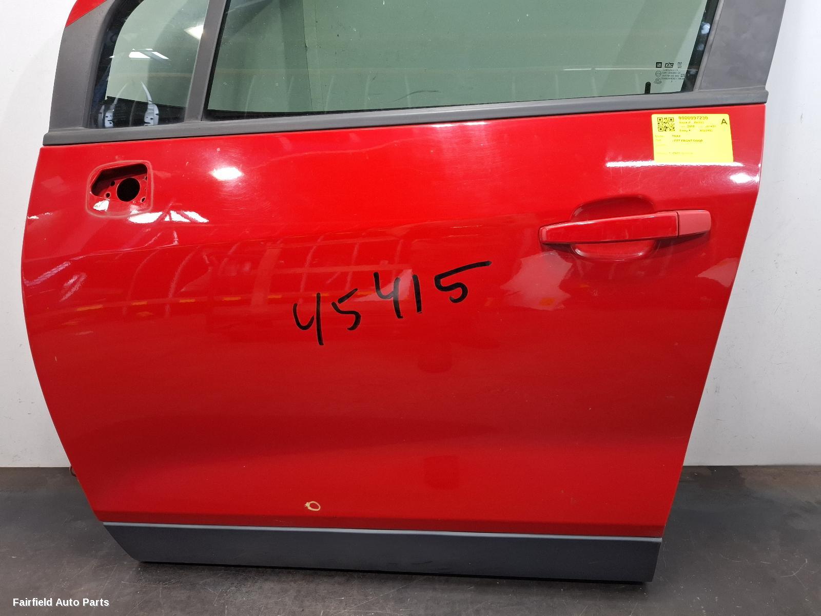 2013-2020 Holden Trax Left Front Door