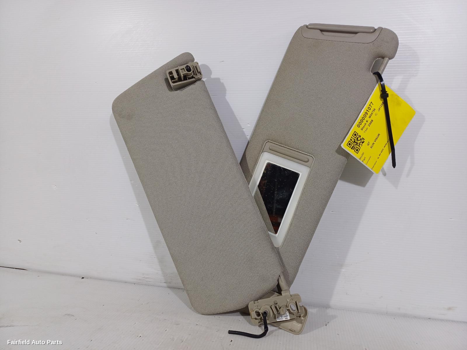 2006-2015 Audi Q7 Sunvisor