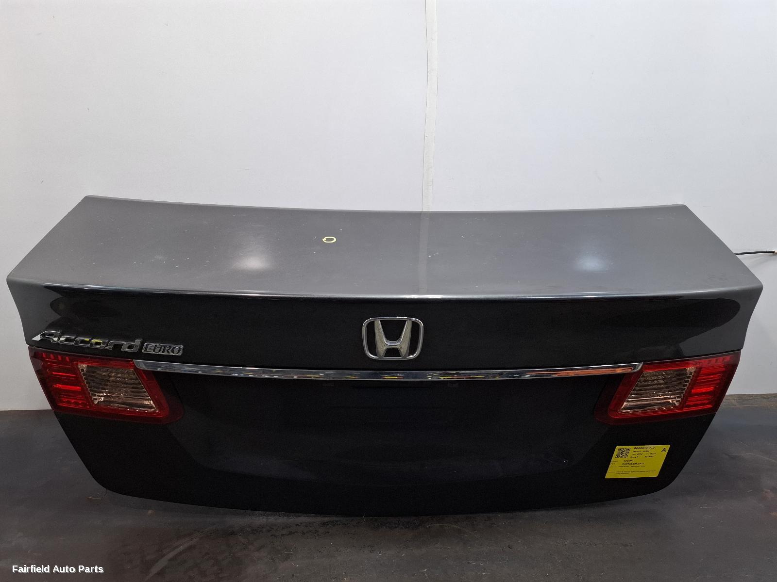2012 Honda Accord Bootlid Tailgate