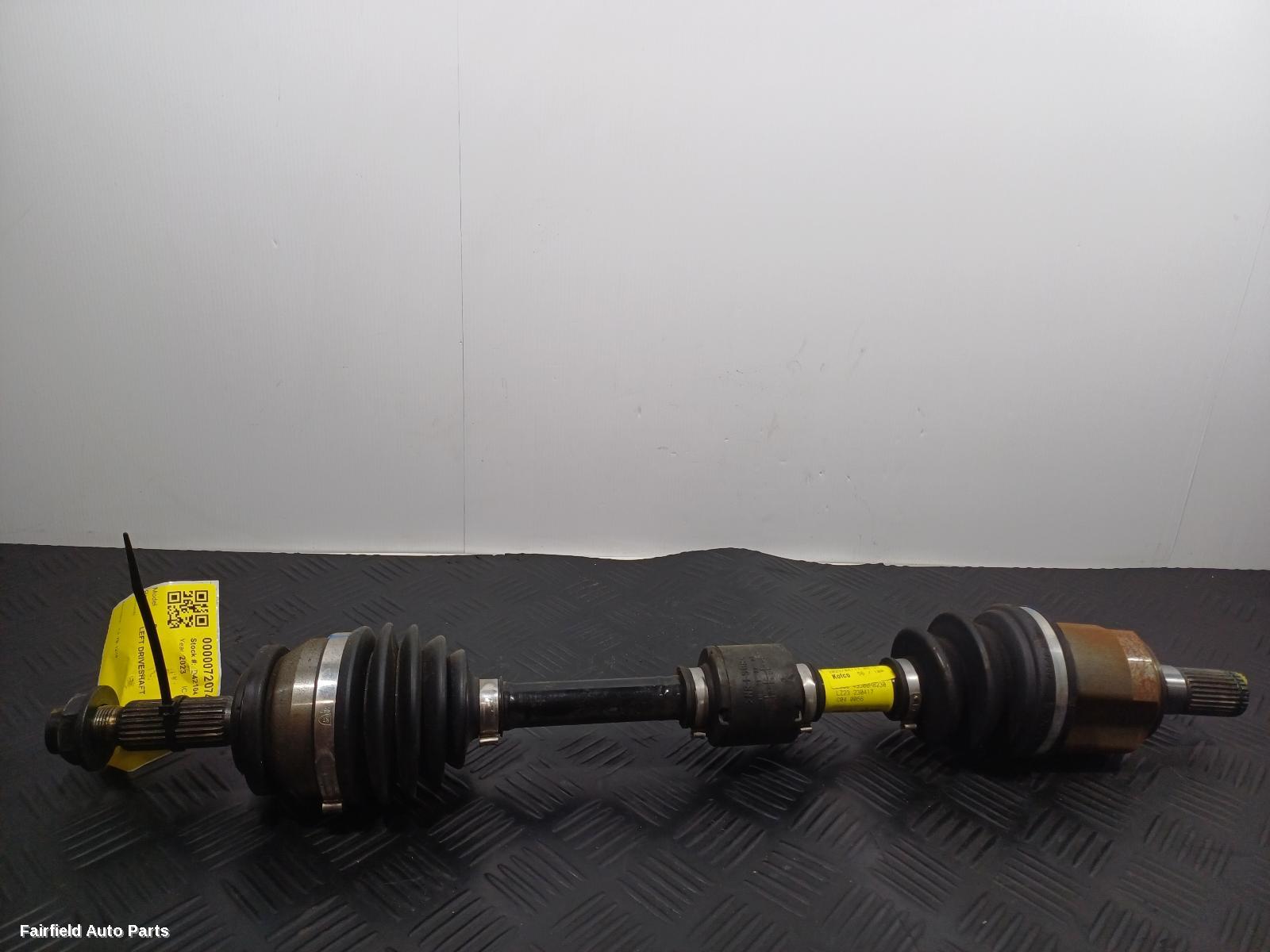 2016-2023 Kia Rio Left Driveshaft