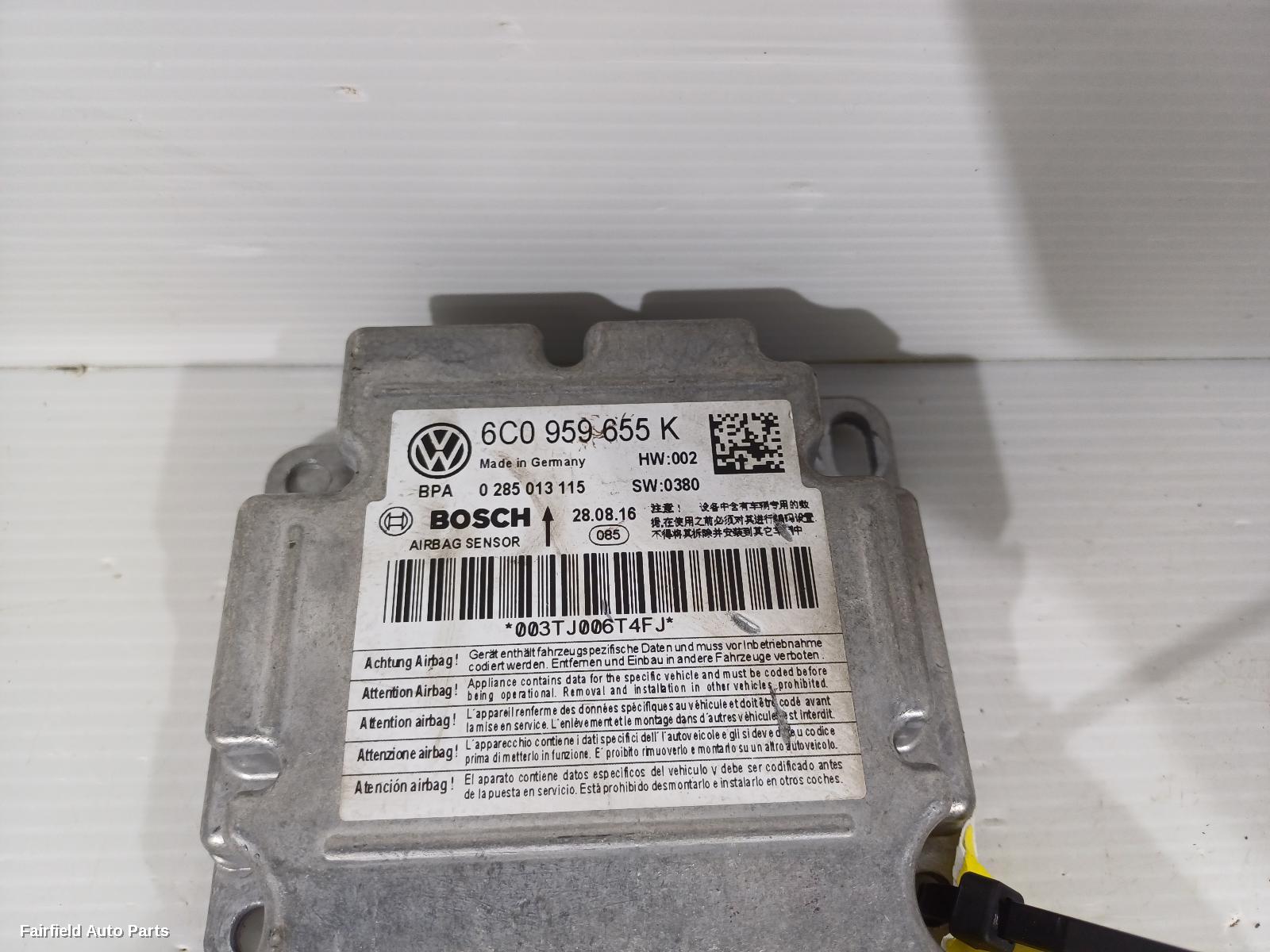2014-2017 Volkswagen Polo Airbag Module Sensor