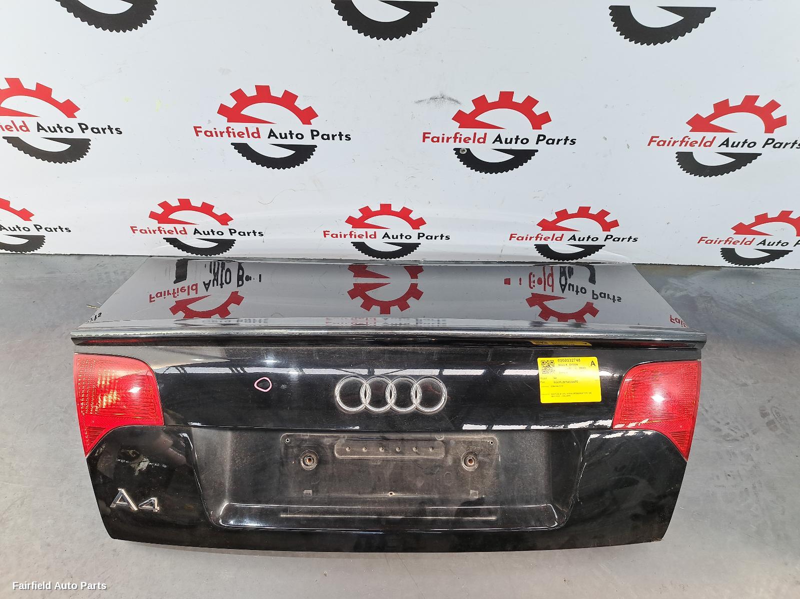 2004-2008 Audi A4 Bootlid Tailgate