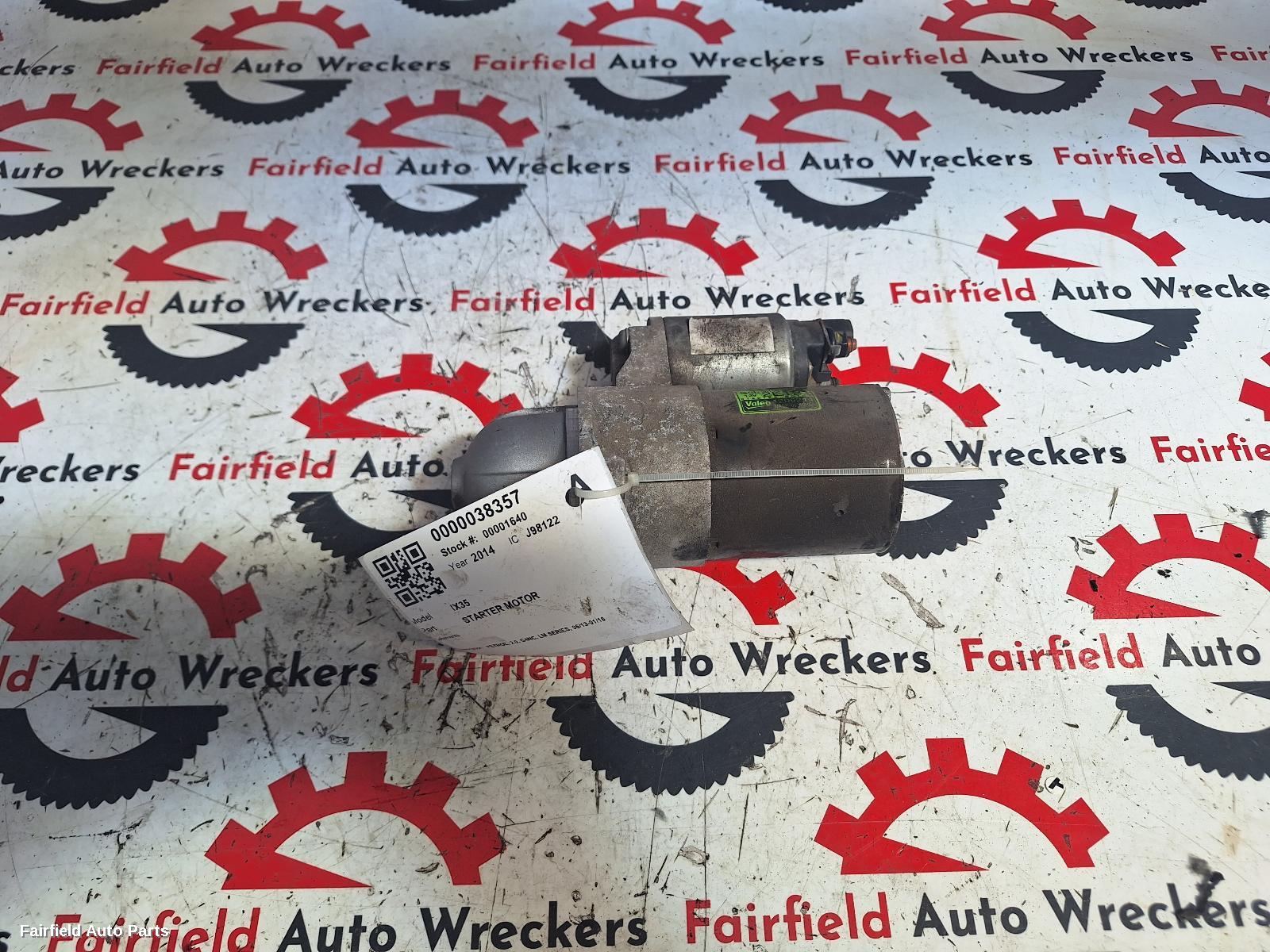 2014 Hyundai Ix35 Starter