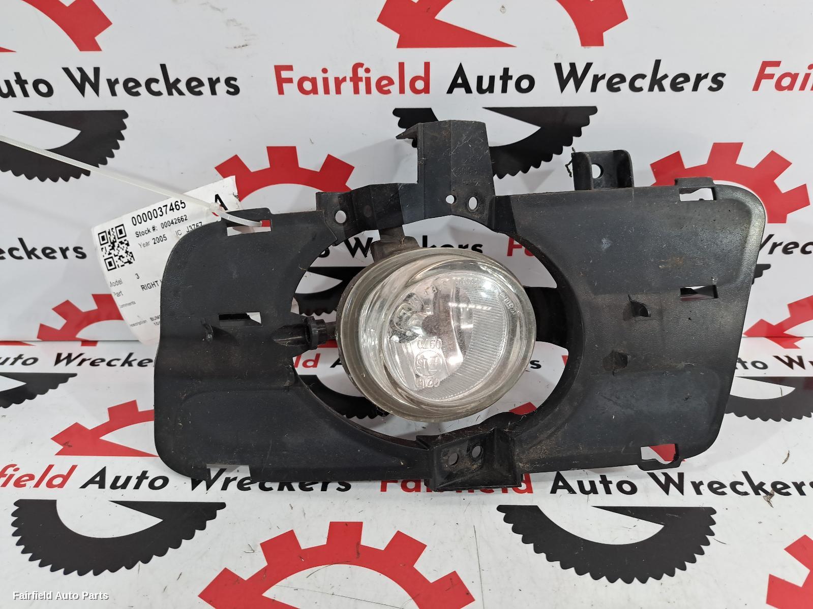 2003-2009 Mazda 3 Right Indicator Fog Side