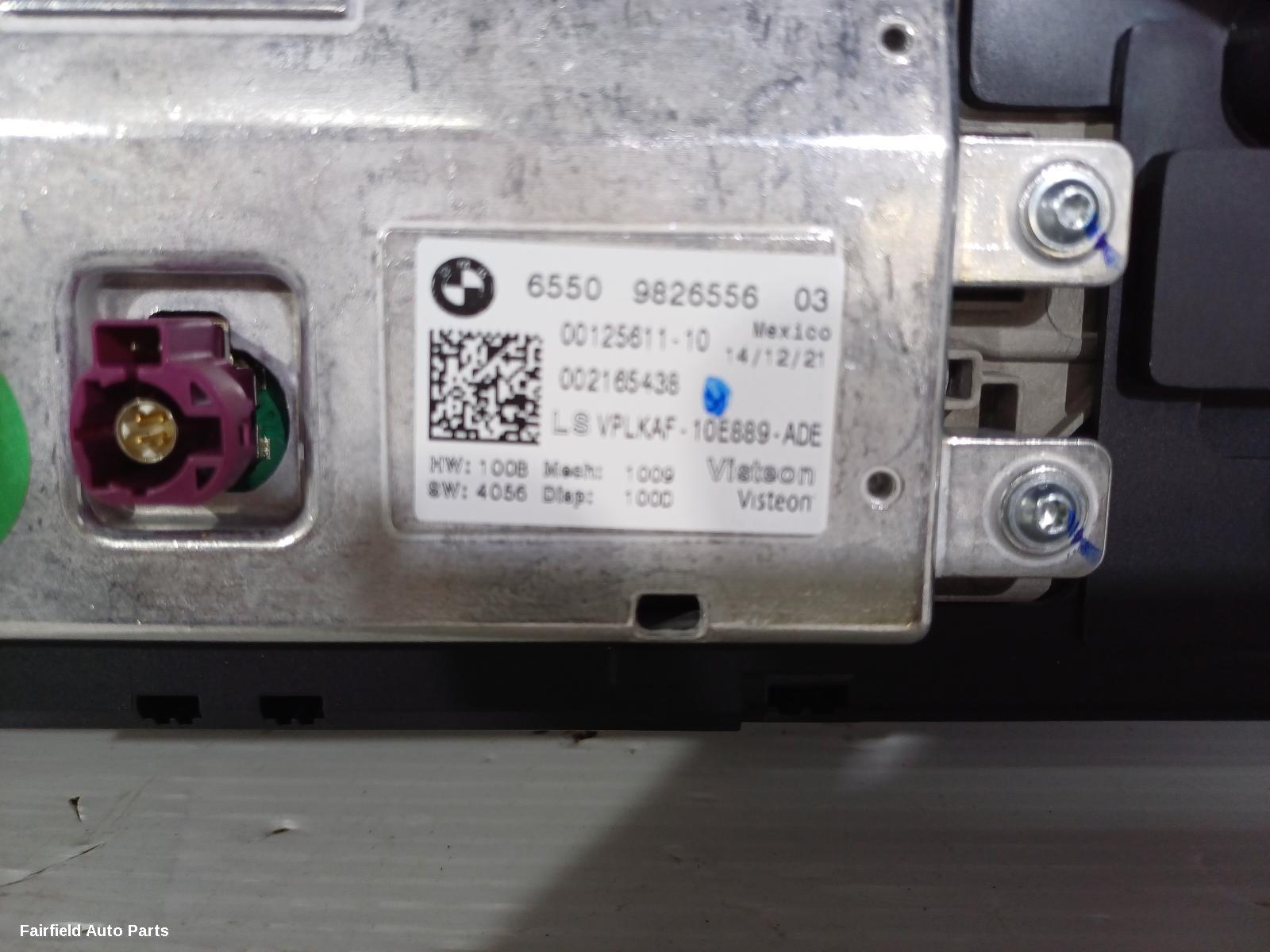 2021-2022 Bmw 4 Series Radio Cd Dvd Sat Tv