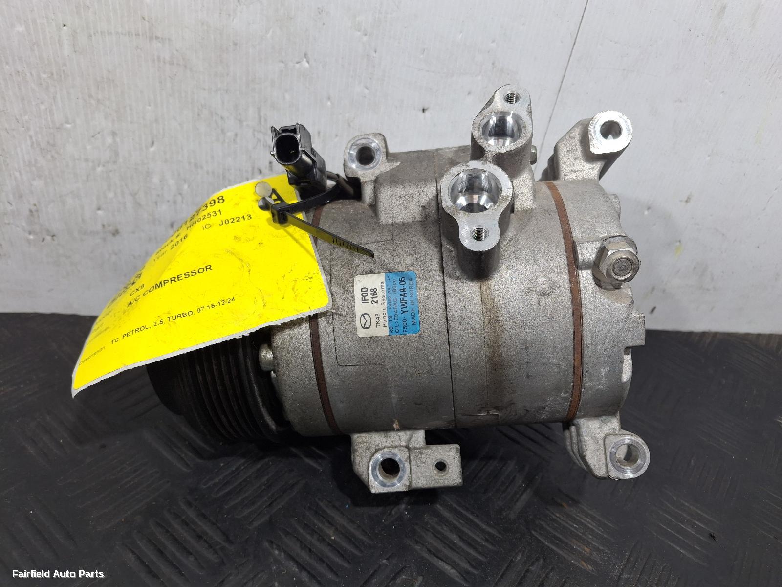2016-2024 Mazda Cx9 A C Compressor