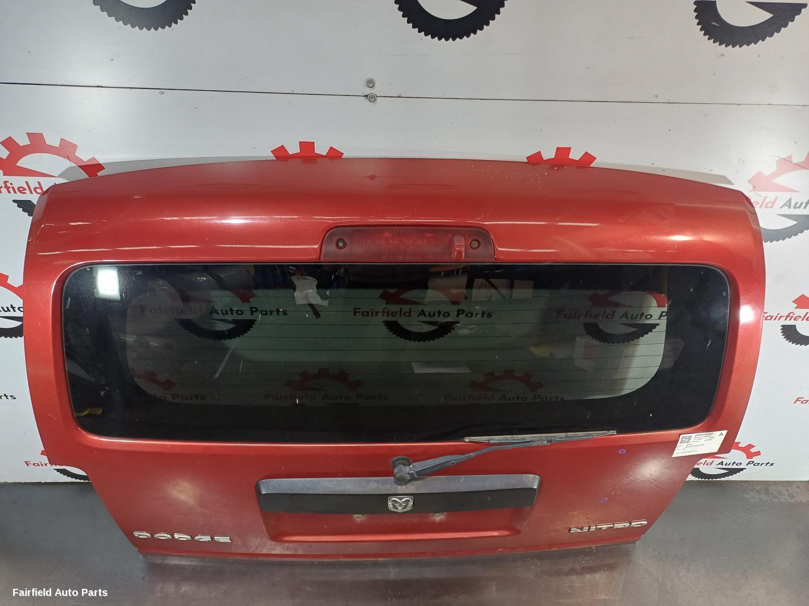 2007-2011 Dodge Nitro Bootlid Tailgate
