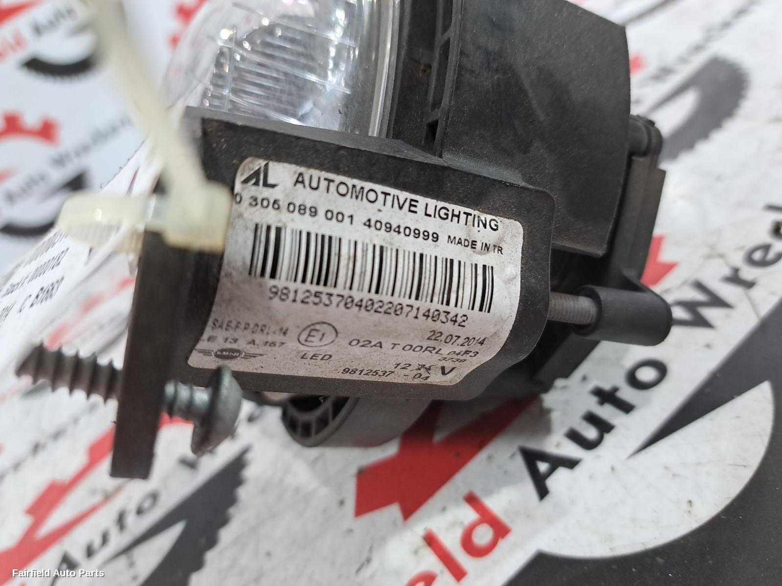 2010-2016 Mini Cooper Right Indicator Fog Side