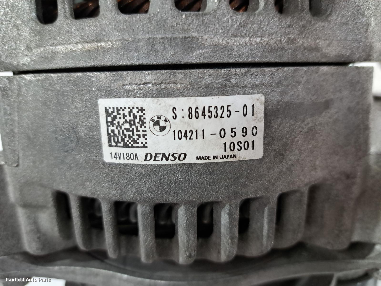 2015-2019 Bmw 3 Series Alternator