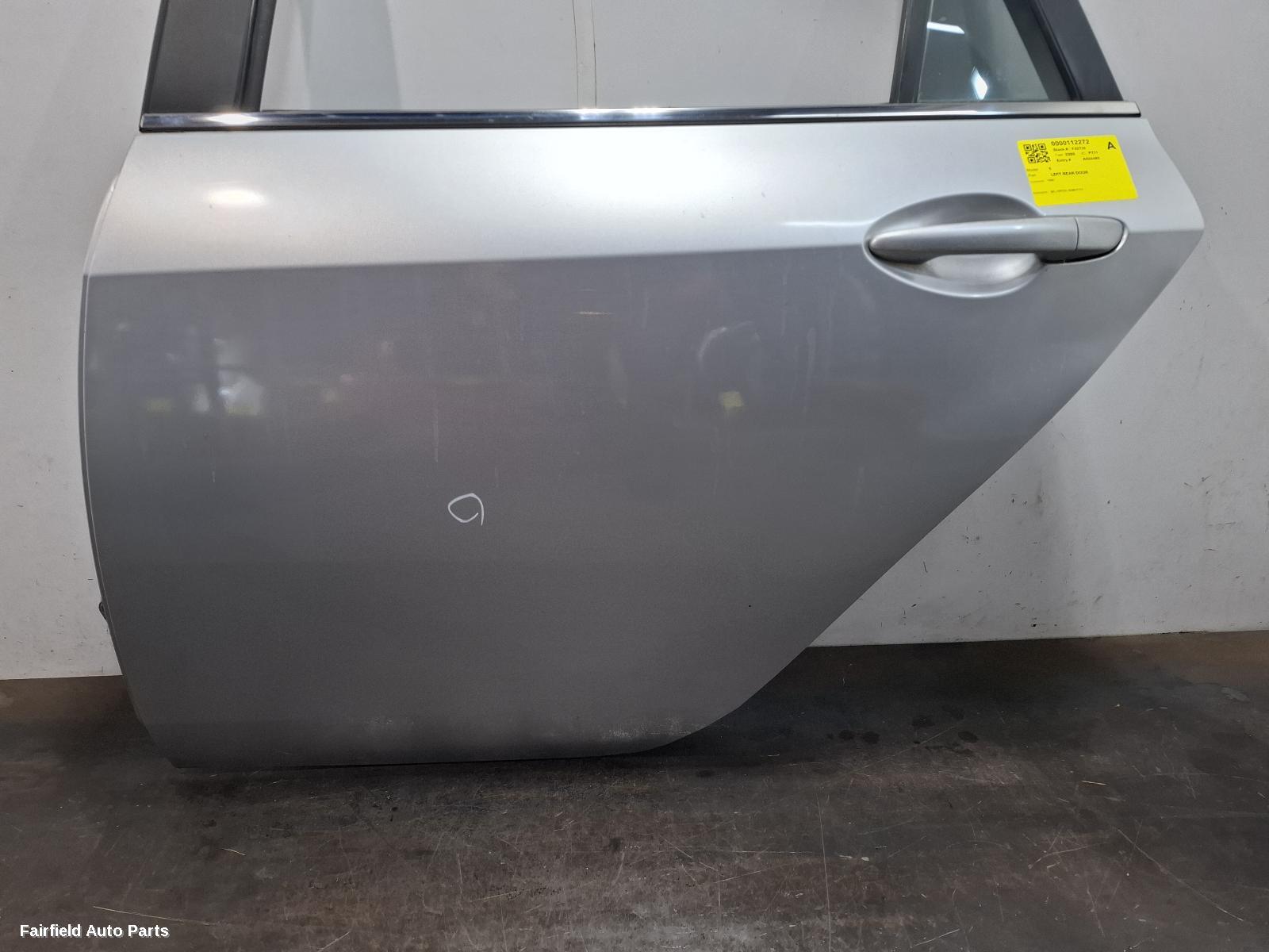 2008-2012 Mazda 6 Left Rear Door Sliding