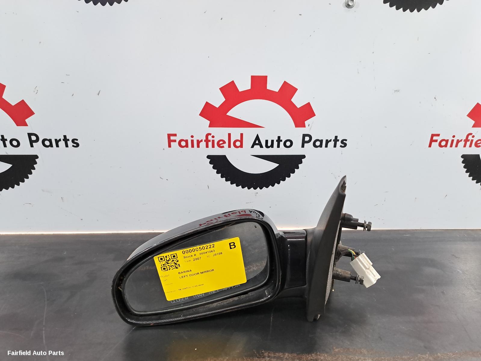 2007 Holden Barina Left Door Mirror