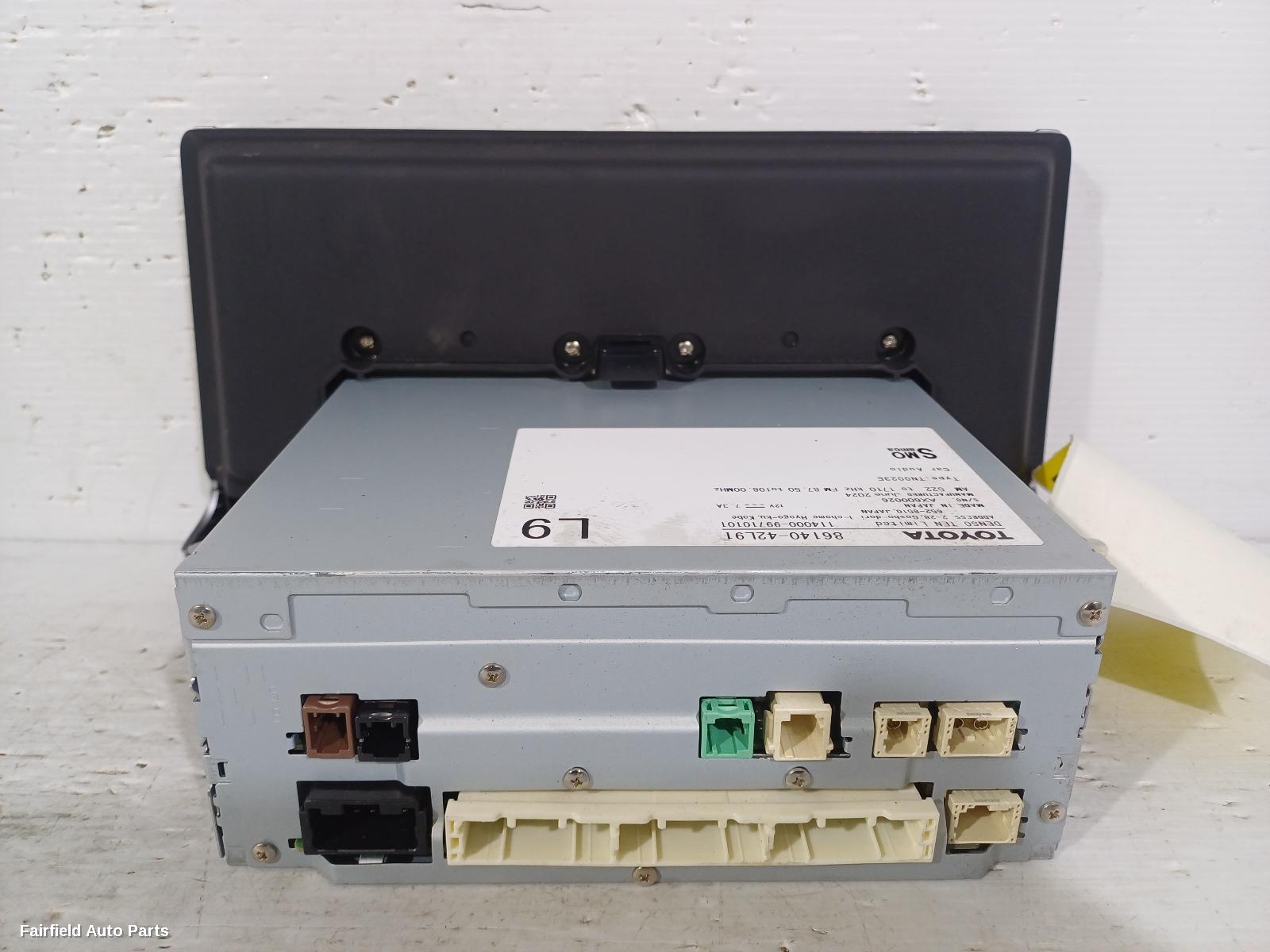2022-2025 Toyota Rav4 Radio Cd Dvd Sat Tv
