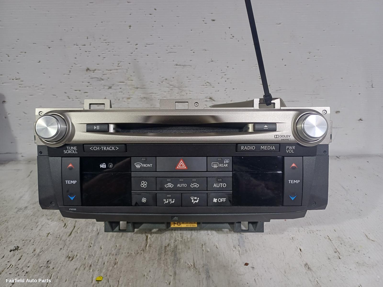 2012-2020 Lexus Gs Heater Ac Controls