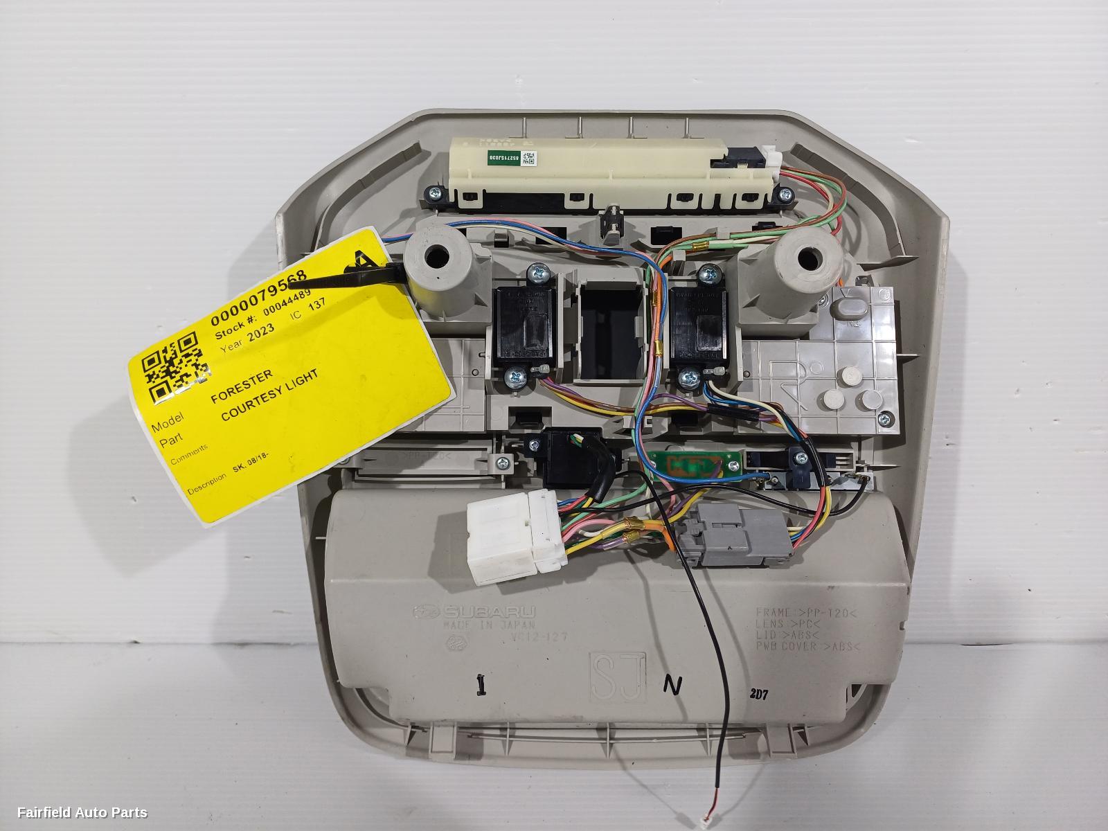 2018-2024 Subaru Forester Courtesy Light