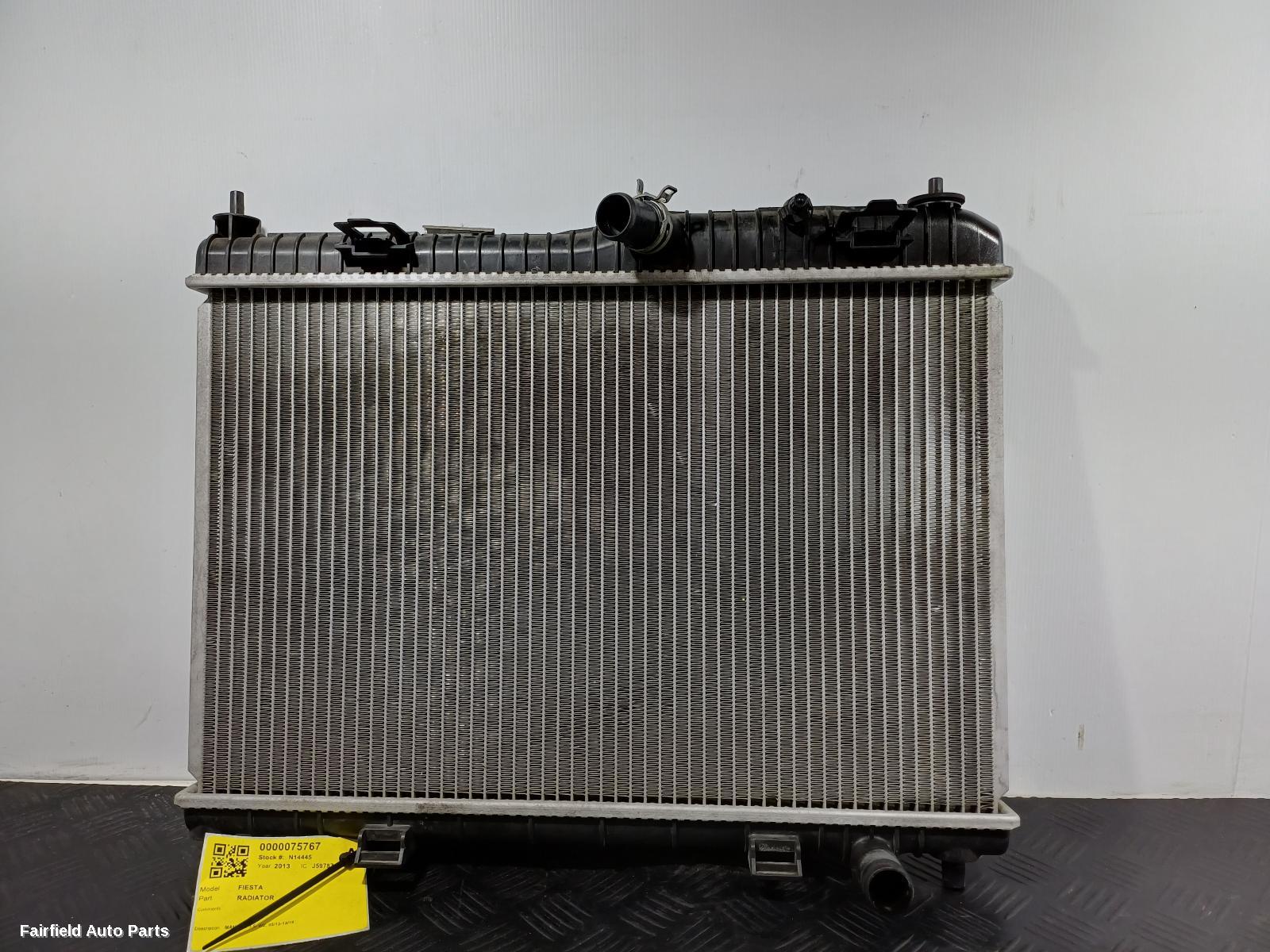 2013-2019 Ford Fiesta Radiator
