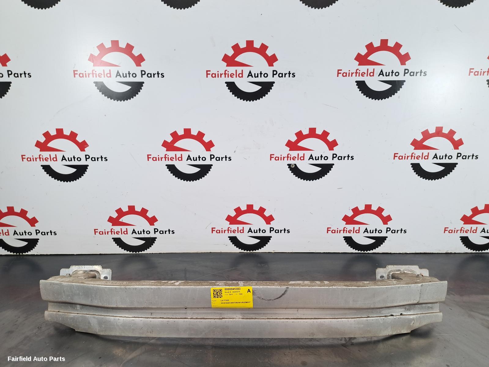 2011-2016 Renault Latitude R Bar Bracket Reinfo