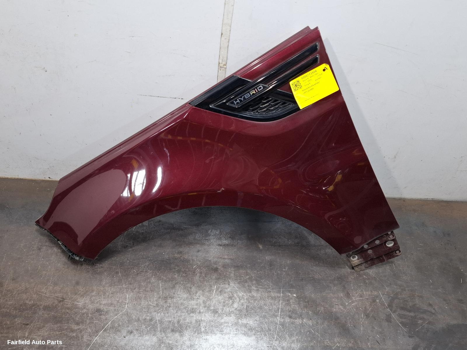 2013-2017 Land Rover Rangerover Sport Left Guard