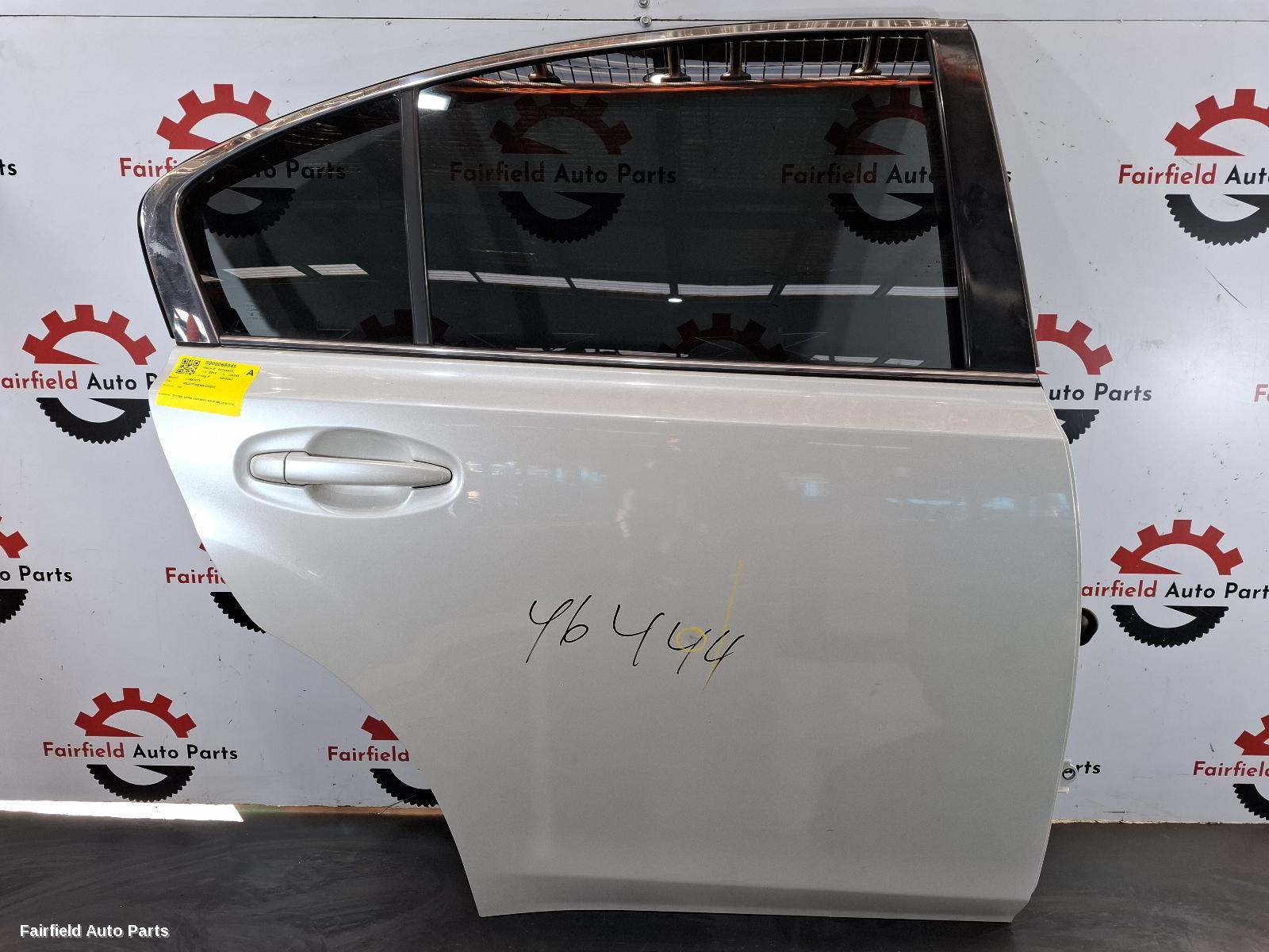 2009-2014 Subaru Liberty Right Rear Door Sliding