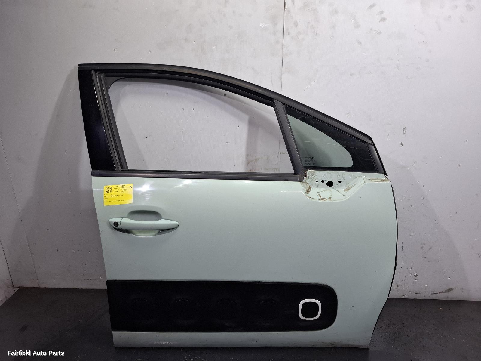 2017-2024 Citroen C3 Right Front Door