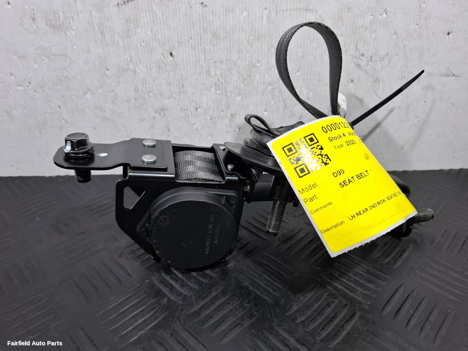 2024-2025 Ldv D90 Seatbelt Stalk