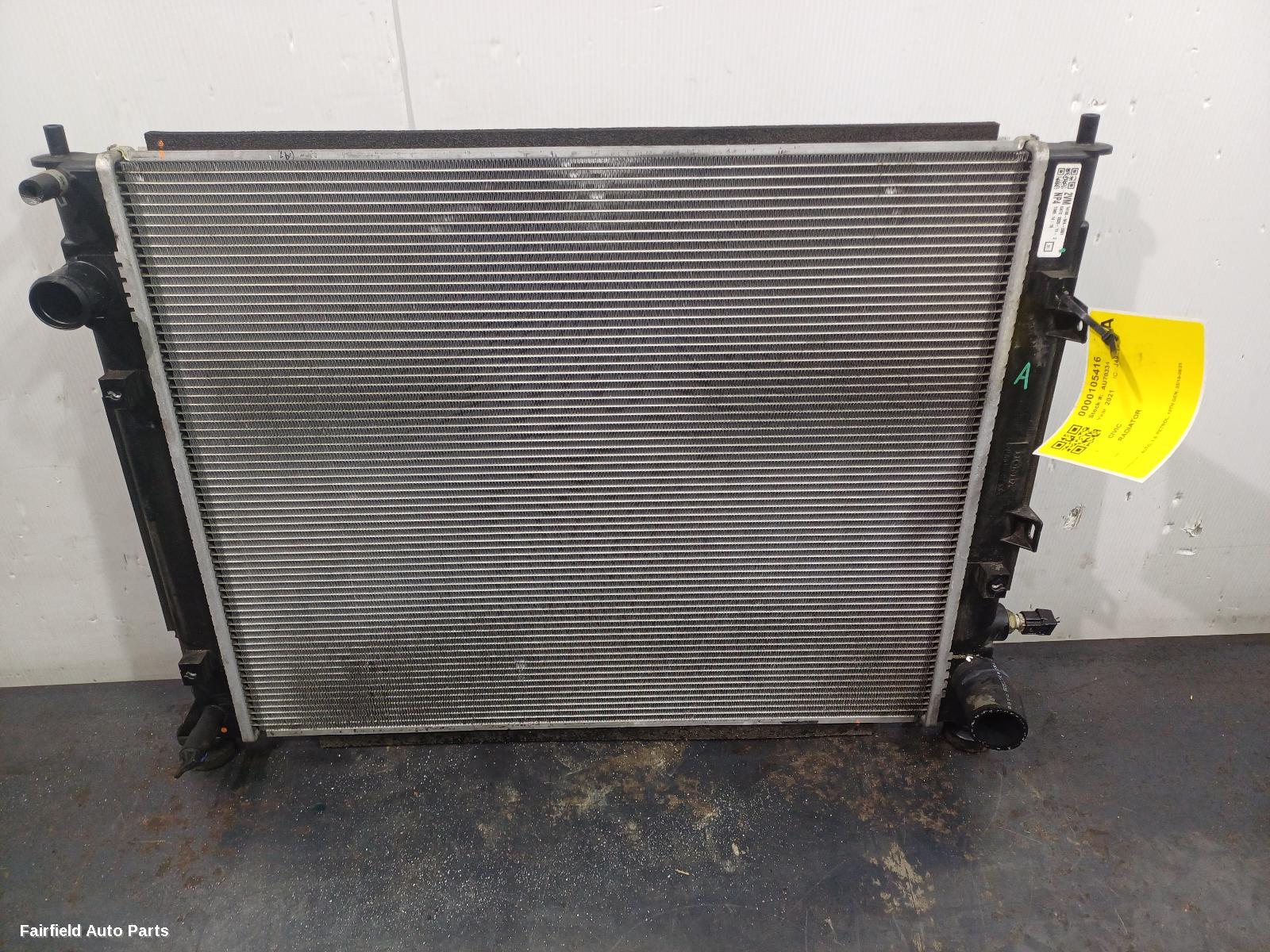 2016-2021 Honda Civic Radiator
