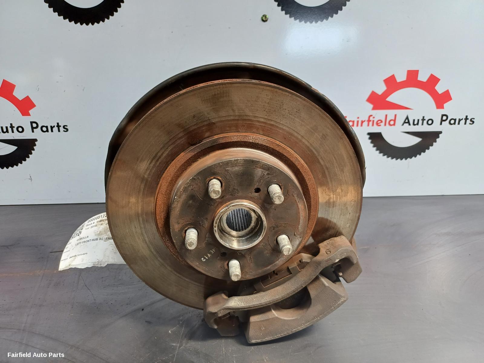 2013-2019 Toyota Corolla Left Front Hub Assembly