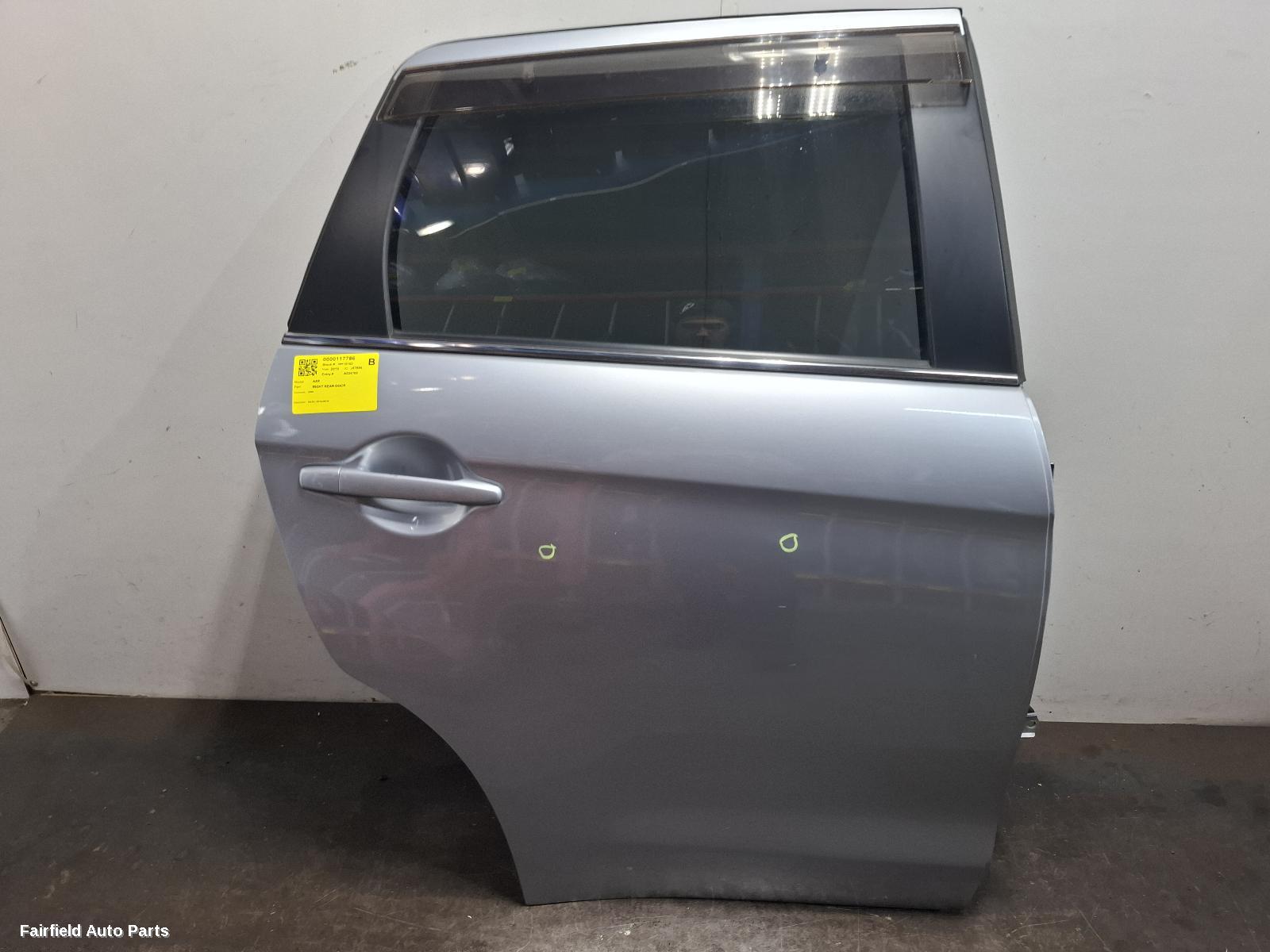 2010-2018 Mitsubishi Asx Right Rear Door Sliding