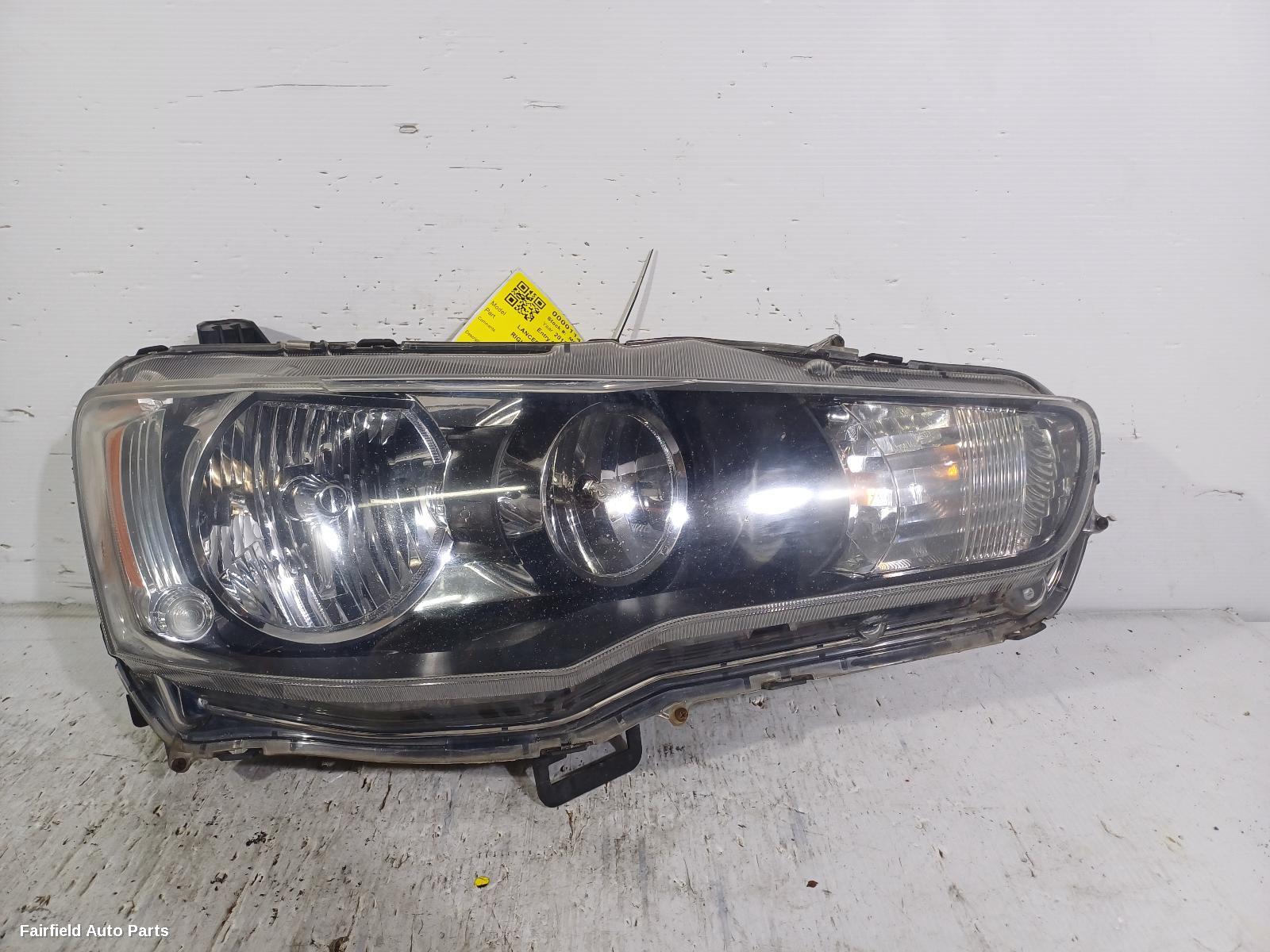 2007-2015 Mitsubishi Lancer Right Headlamp