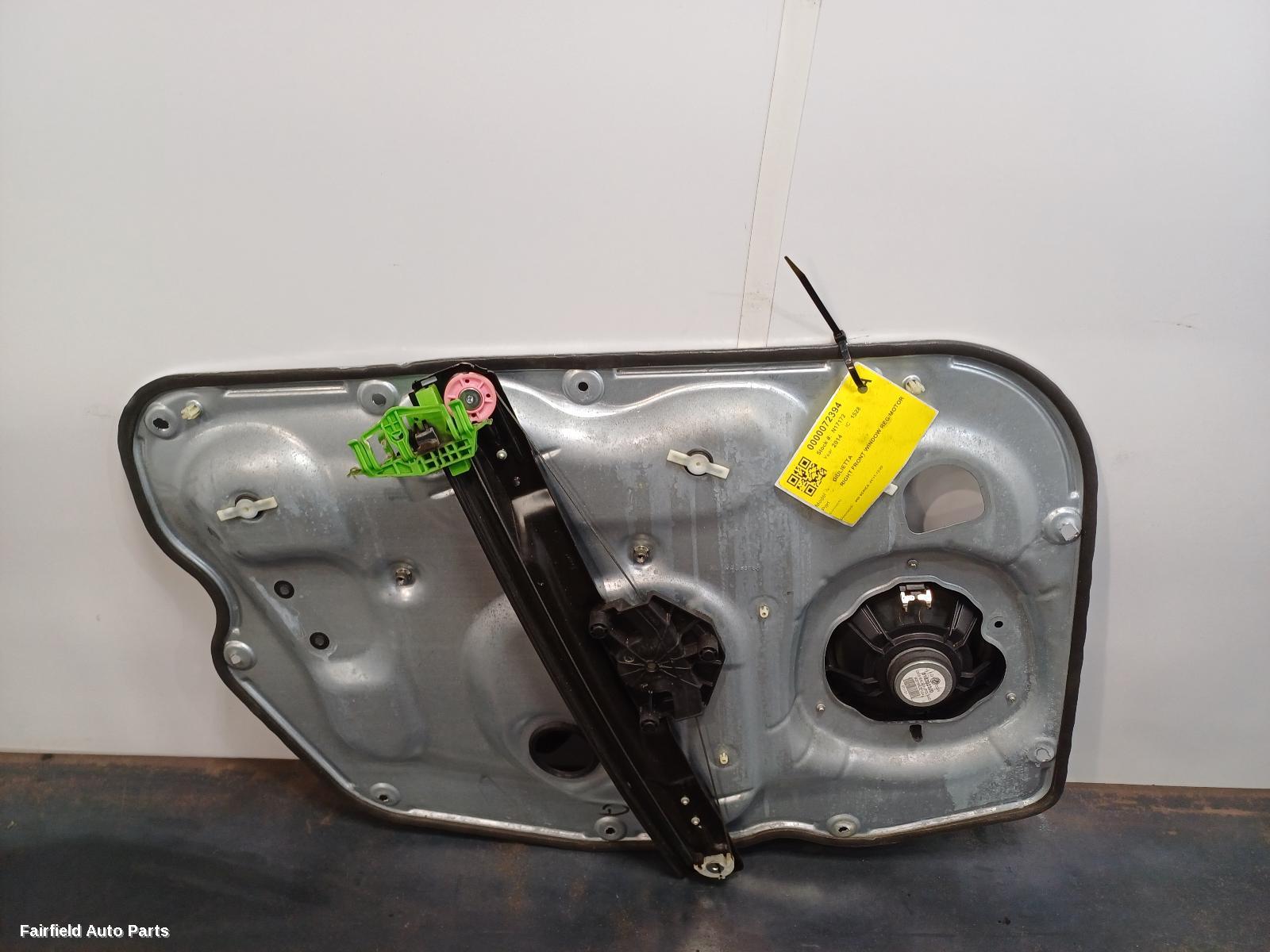 2011-2020 Alfa Romeo Giulietta Right Front Window Reg Motor
