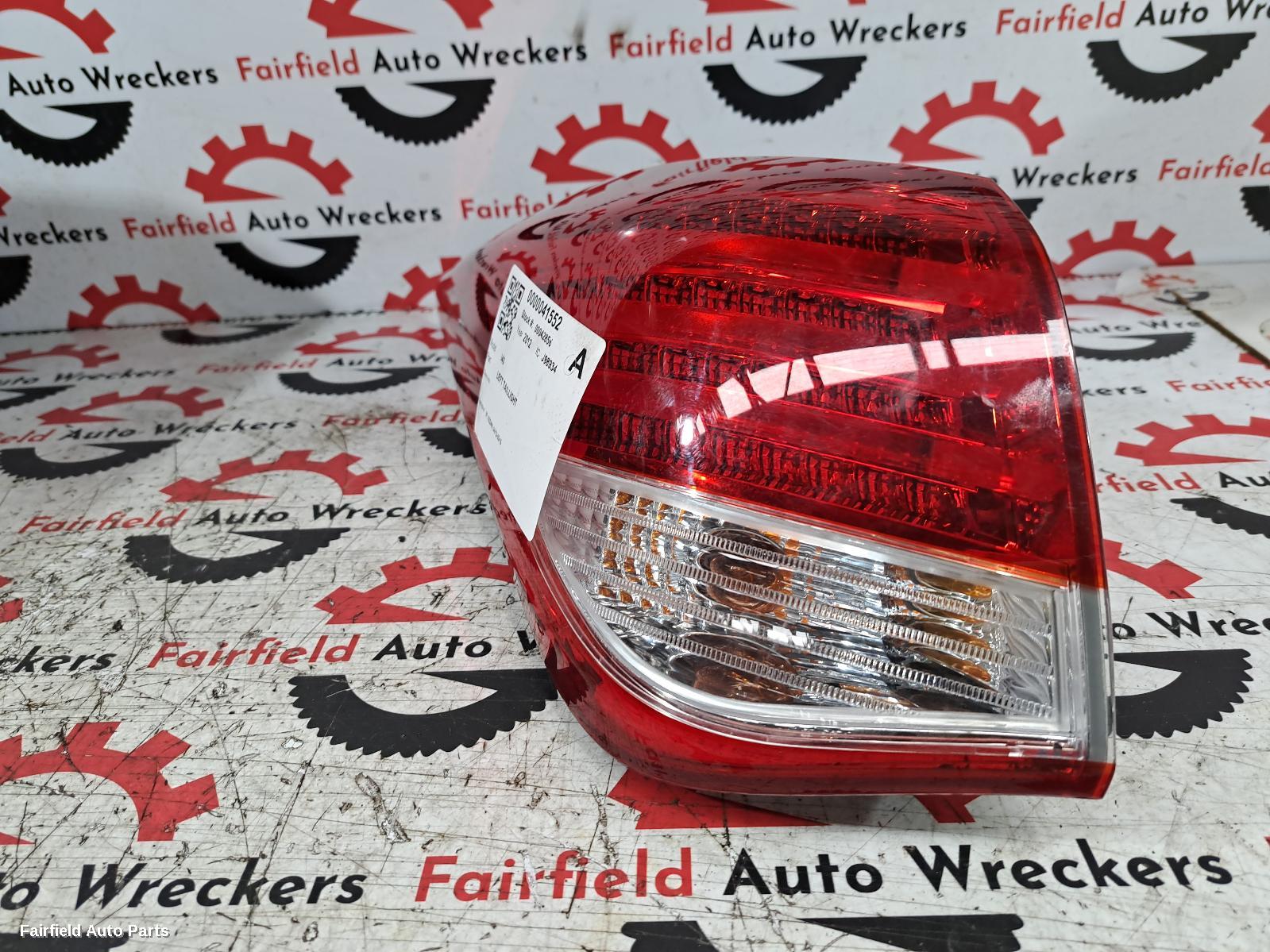 2012 Hyundai I40 Left Taillight