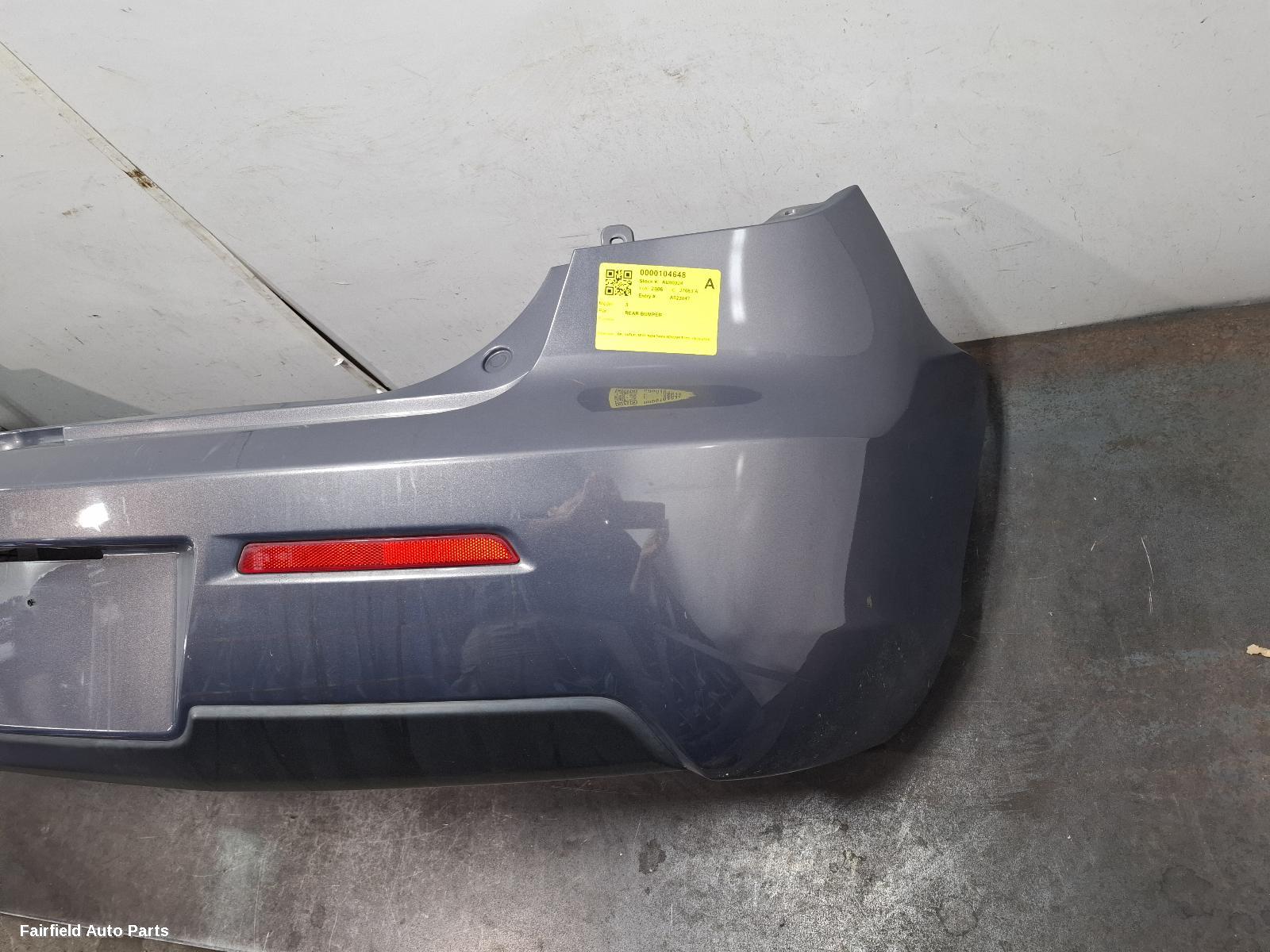 2006-2009 Mazda 3 Rear Bumper