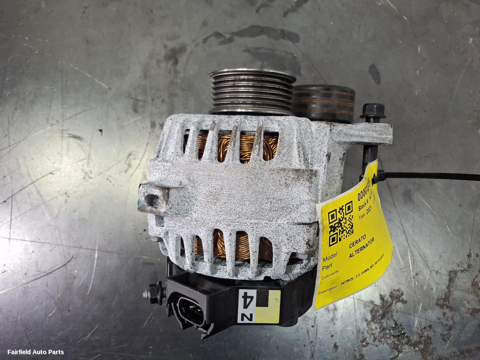 2018-2024 Kia Cerato Alternator