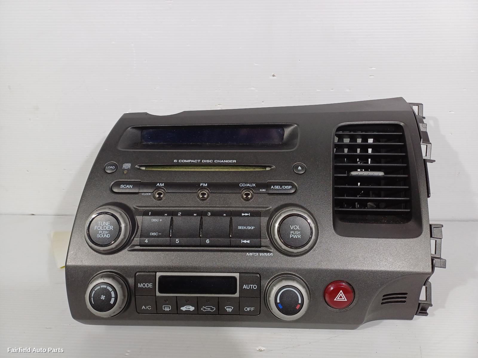 2006-2011 Honda Civic Radio Cd Dvd Sat Tv