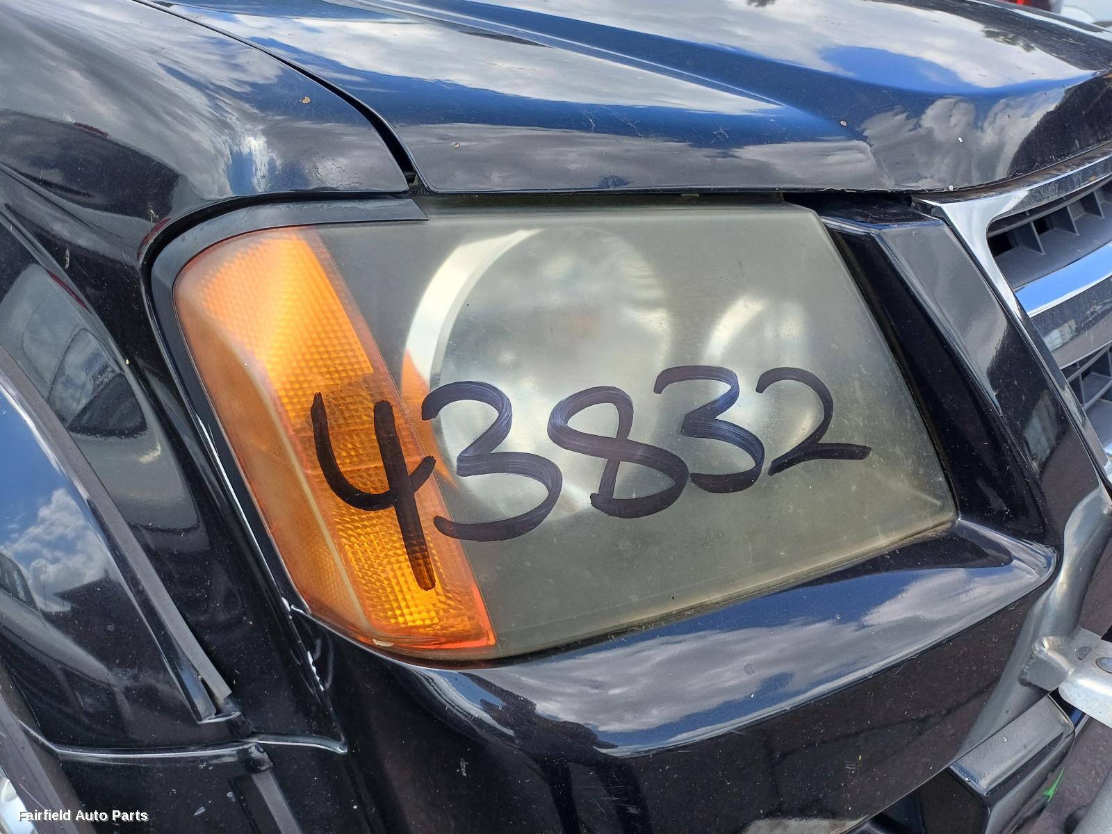 2010 Holden Colorado Right Headlamp