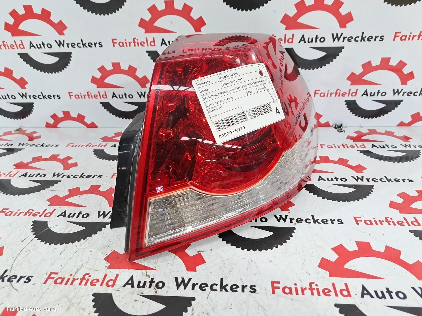 2008 Holden Commodore Right Taillight