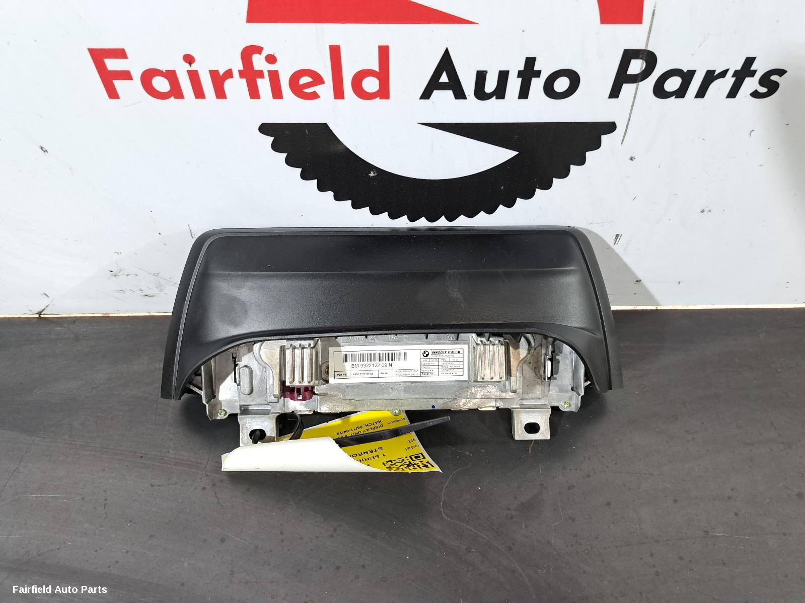 2011-2019 Bmw 1 Series Radio Cd Dvd Sat Tv