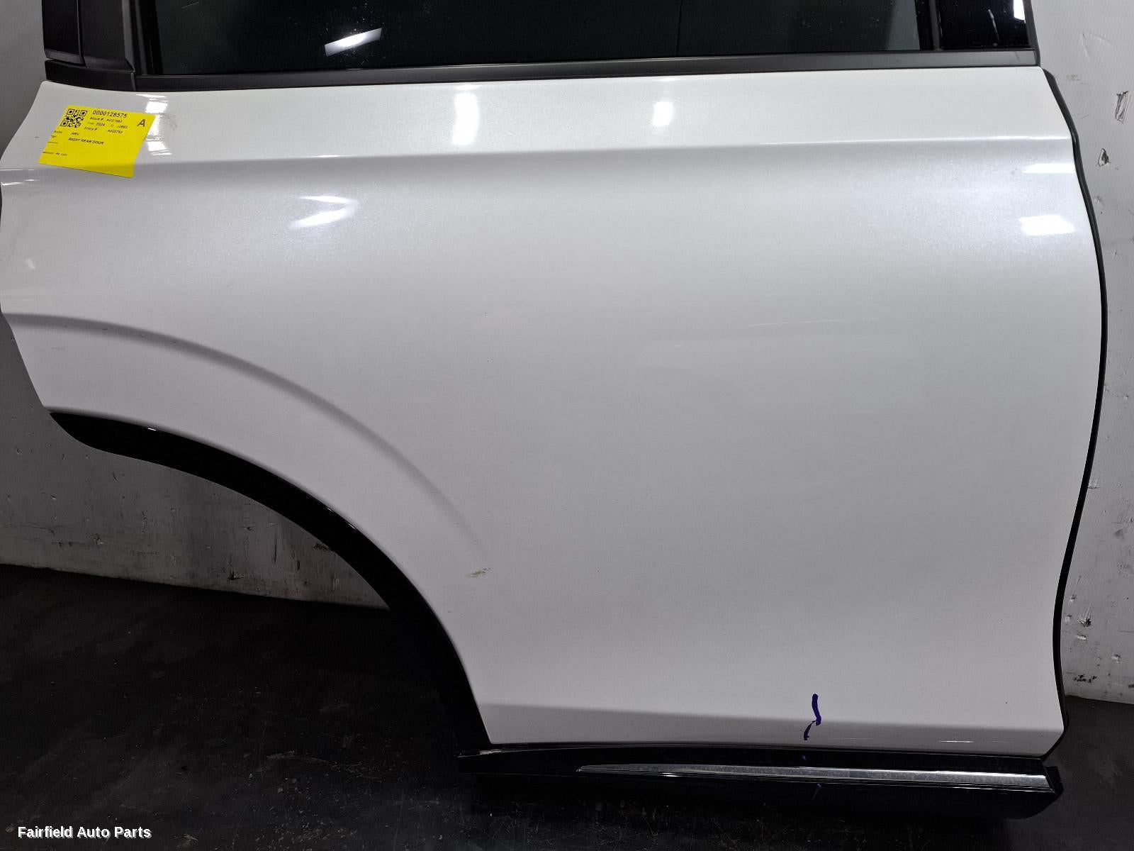 2021-2026 Honda Hrv Right Rear Door Sliding
