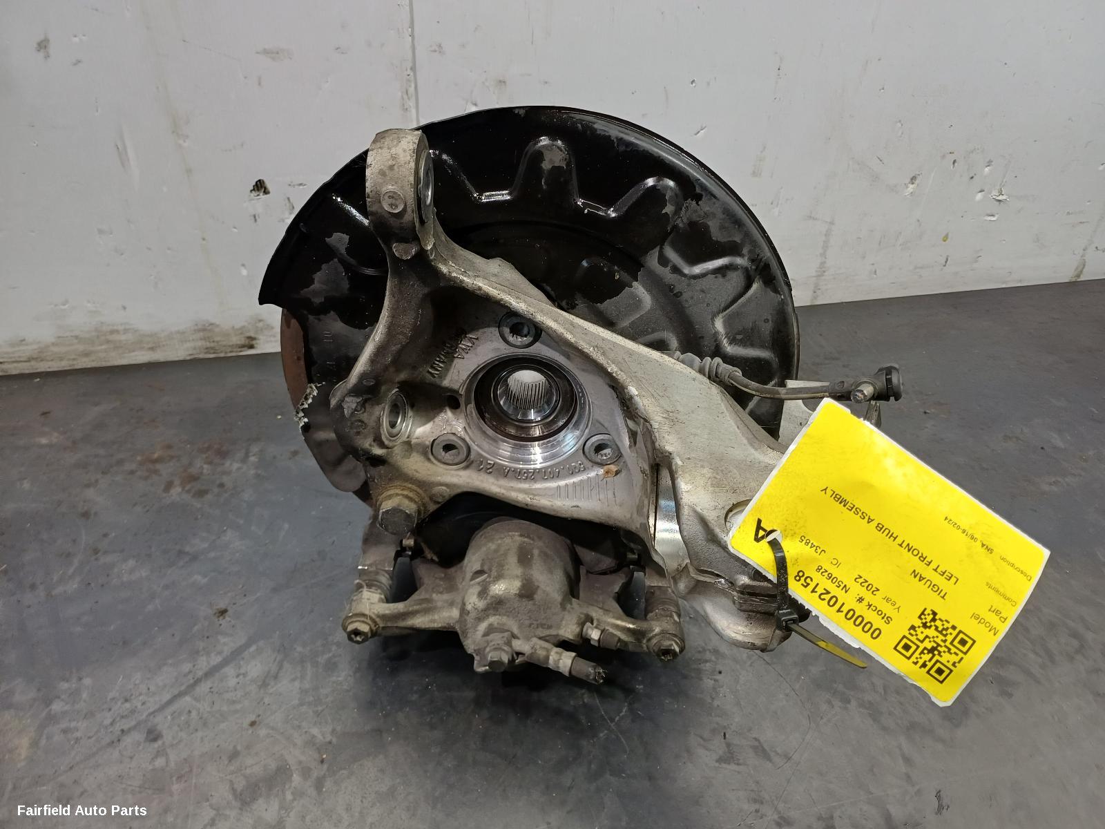 2016-2024 Volkswagen Tiguan Left Front Hub Assembly