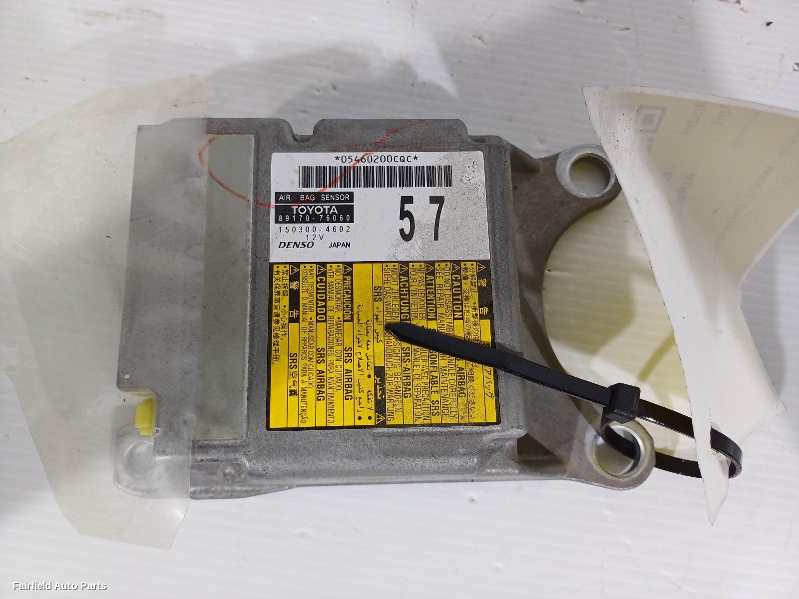 2010-2016 Lexus Ct200h Airbag Module Sensor