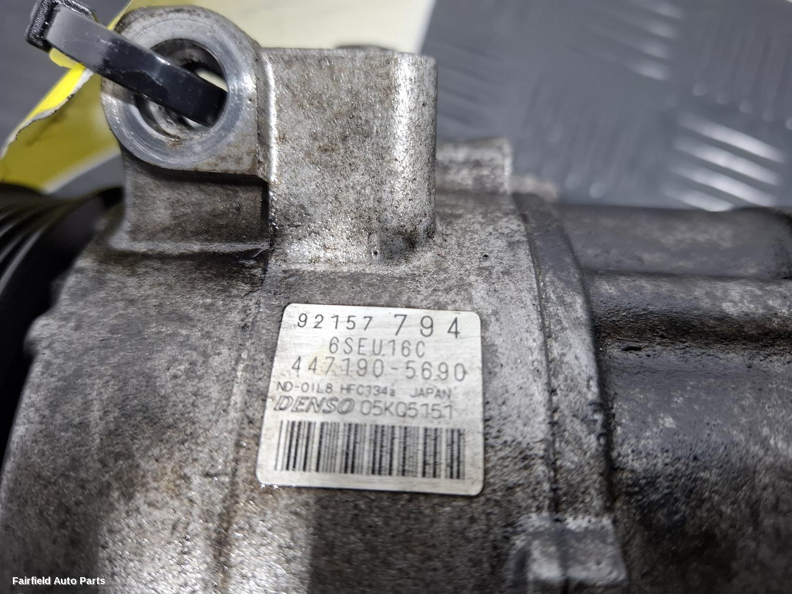 2006-2013 Holden Commodore A C Compressor