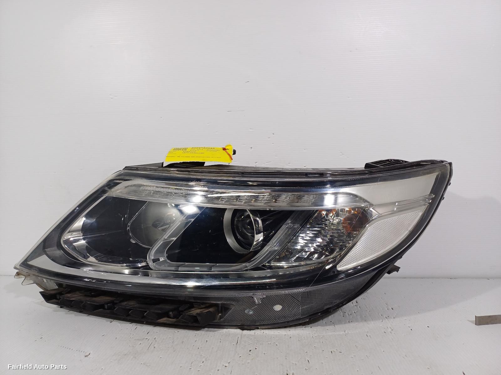 2013 Kia Sorento Left Headlamp