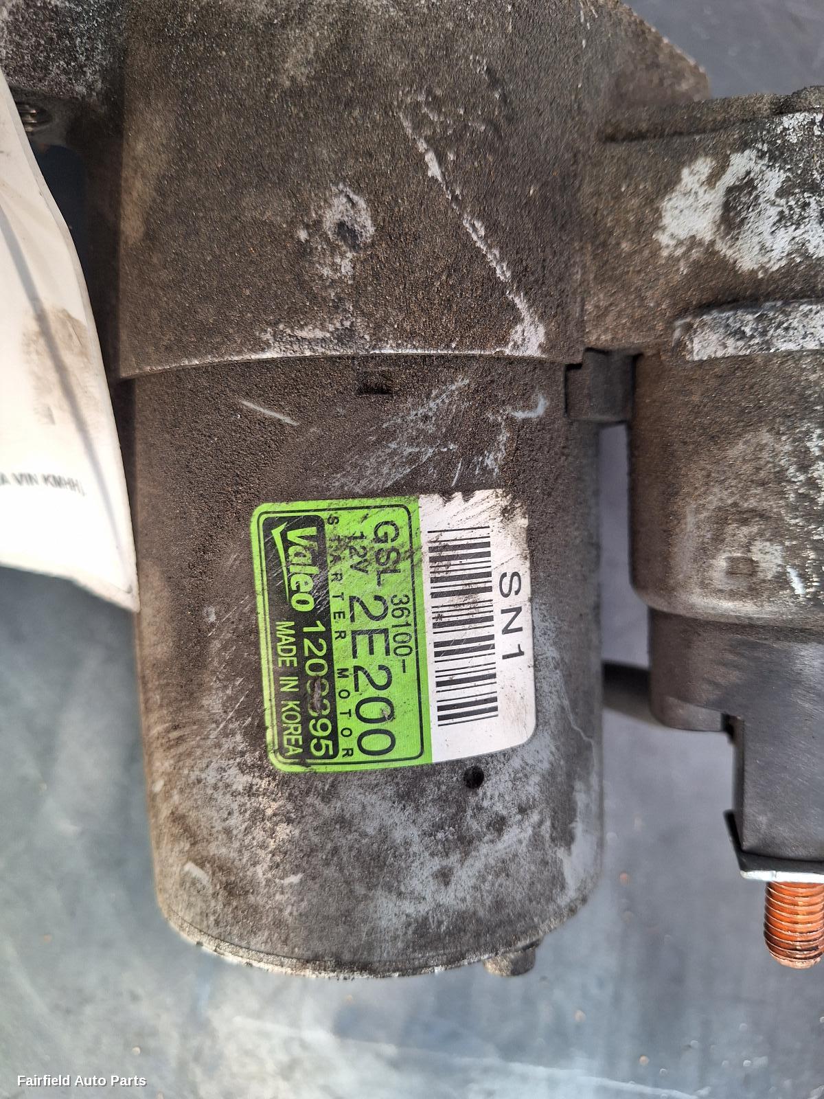 2018 Hyundai I30 Starter