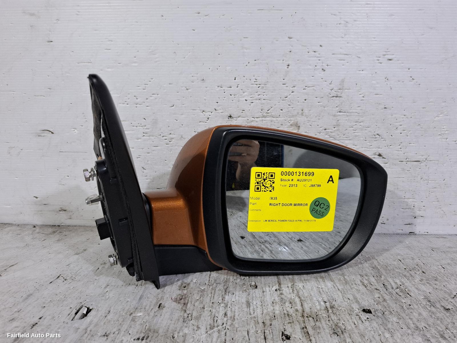 2009-2016 Hyundai Ix35 Right Door Mirror
